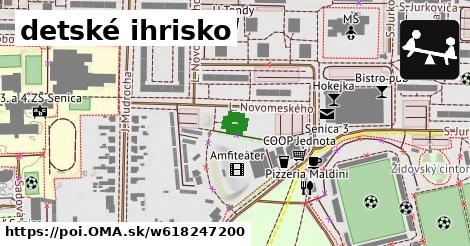 detské ihrisko