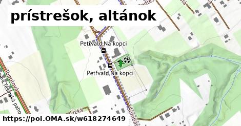 prístrešok, altánok