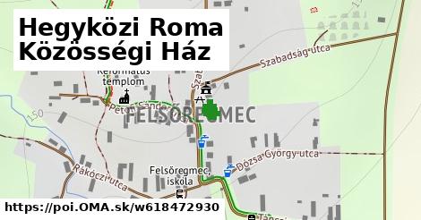 Hegyközi Roma Közösségi Ház