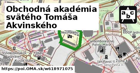 Obchodná akadémia svätého Tomáša Akvinského