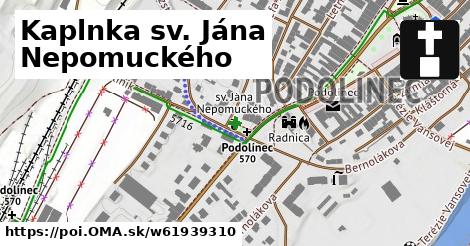 Kaplnka sv. Jána Nepomuckého