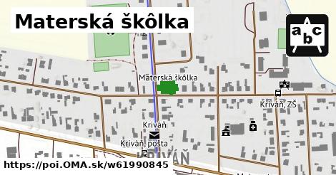 Materská škôlka