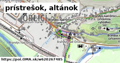 prístrešok, altánok