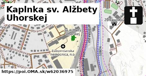 Kaplnka sv. Alžbety Uhorskej