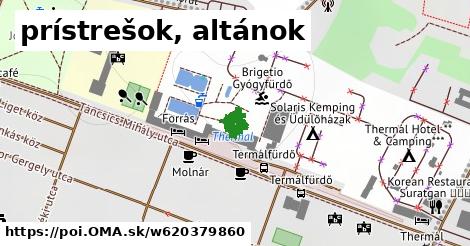 prístrešok, altánok