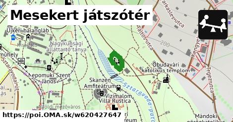 Mesekert játszótér