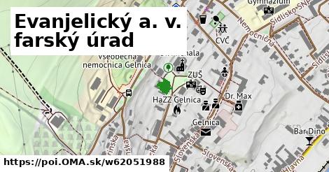 Evanjelický a. v. farský úrad