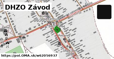 DHZO Závod