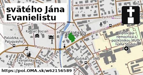 svätého Jána Evanielistu