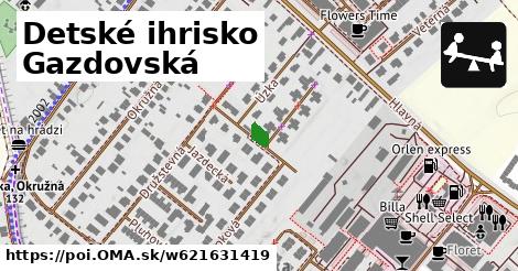 Detské ihrisko Gazdovská