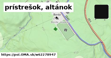 prístrešok, altánok