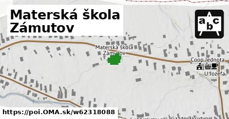 Materská škola Zámutov