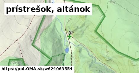 prístrešok, altánok