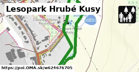 Lesopark Hrubé Kusy