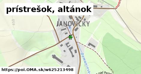 prístrešok, altánok