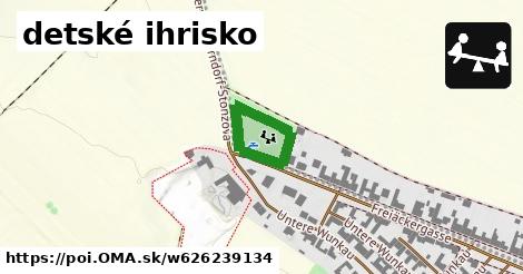 detské ihrisko