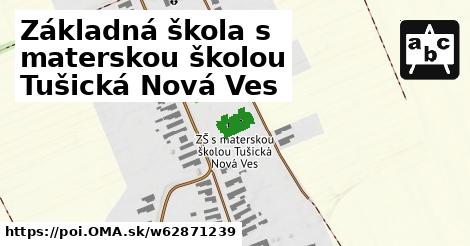 Základná škola s materskou školou Tušická Nová Ves