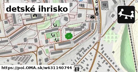 detské ihrisko