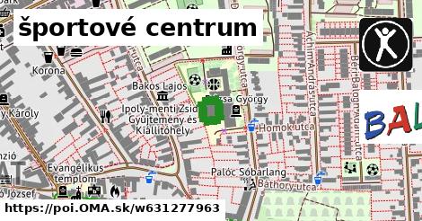 športové centrum