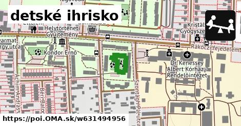 detské ihrisko