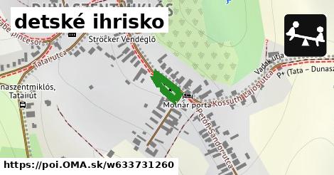 detské ihrisko