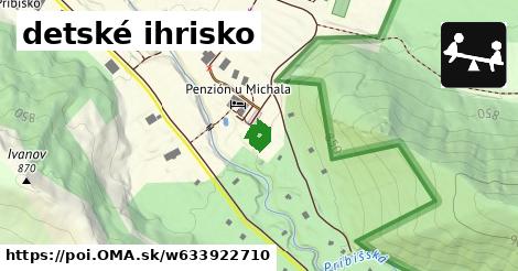 detské ihrisko