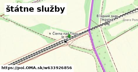 štátne služby