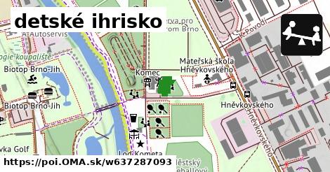 detské ihrisko