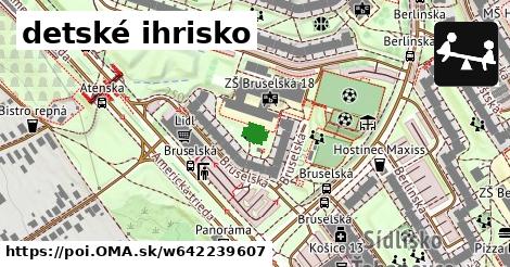 detské ihrisko