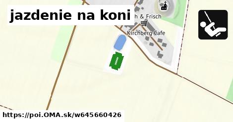 jazdenie na koni