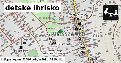 detské ihrisko