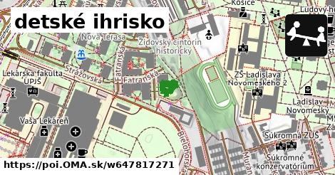 detské ihrisko