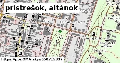 prístrešok, altánok