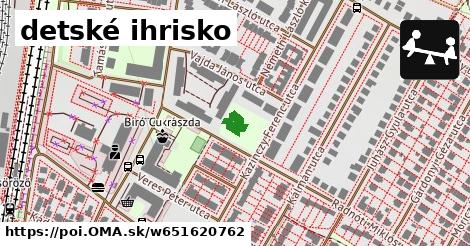 detské ihrisko