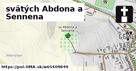 svätých Abdona a Sennena