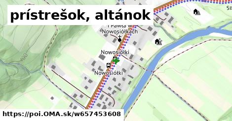 prístrešok, altánok