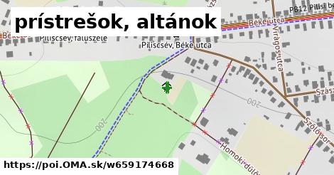 prístrešok, altánok