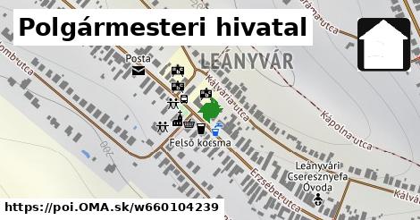 Polgármesteri hivatal