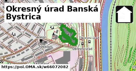 Okresný úrad Banská Bystrica