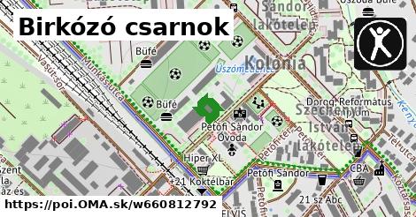 Birkózó csarnok