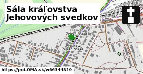 Sála kráľovstva Jehovových svedkov