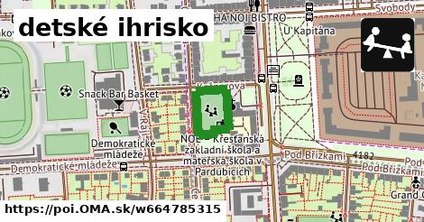 detské ihrisko