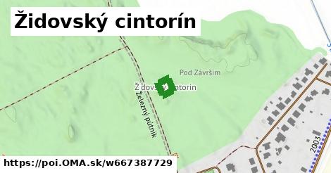 Židovský cintorín