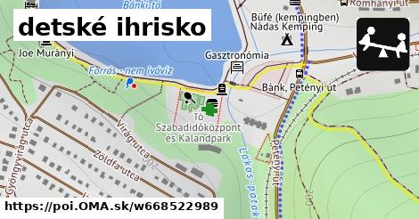 detské ihrisko