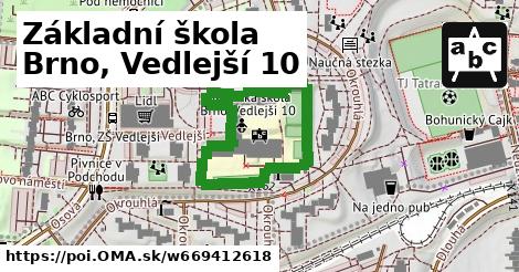Základní škola Brno, Vedlejší 10