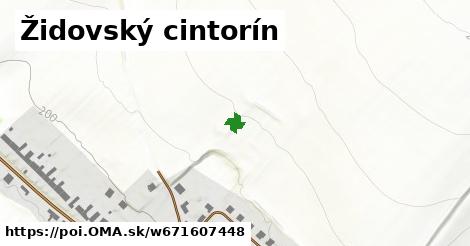 Židovský cintorín