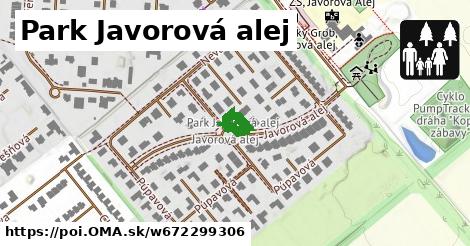 Park Javorová alej