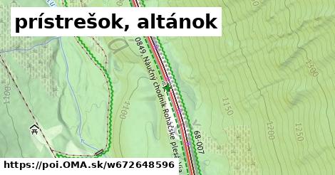 prístrešok, altánok