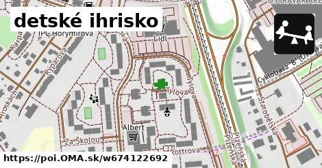 detské ihrisko