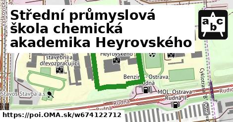 Střední průmyslová škola chemická akademika Heyrovského